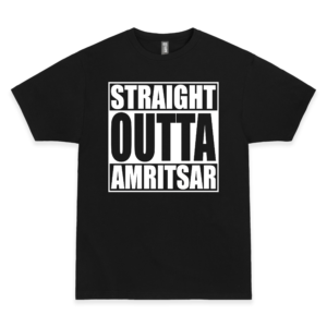 Straight Outta Amritsar – Men’s T-Shirt