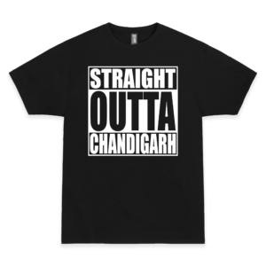 Straight Outta Chandigarh – Men’s T-Shirt